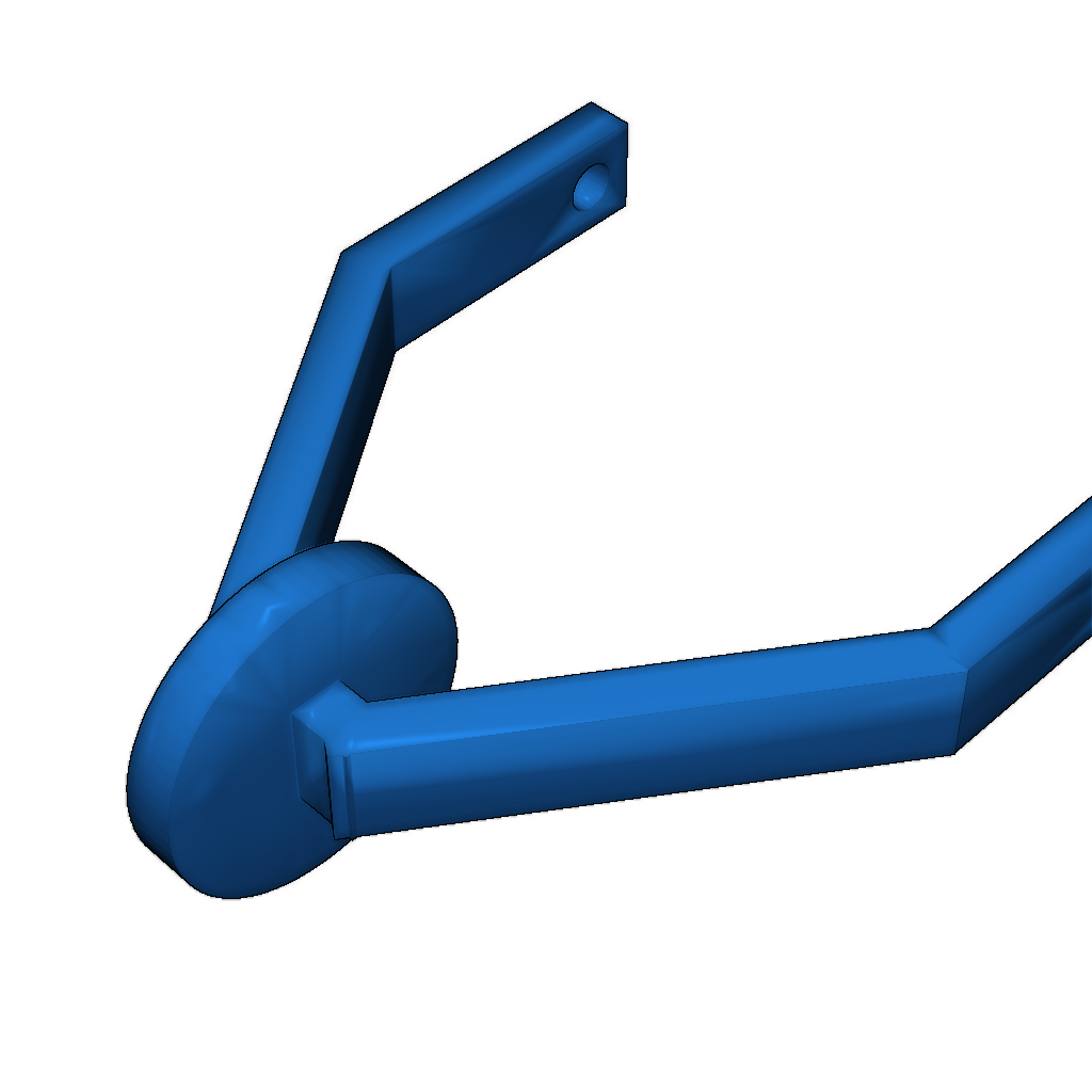 Кран Bilstein 2т для грузовиков и полугусеничных машин 1/16