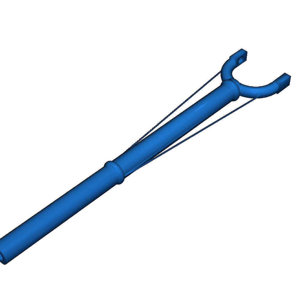 Кран Bilstein 2т для грузовиков и полугусеничных машин 1/16