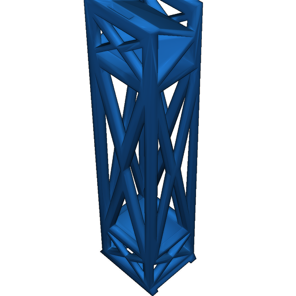 Falcon 9 Strongback с открытыми балками