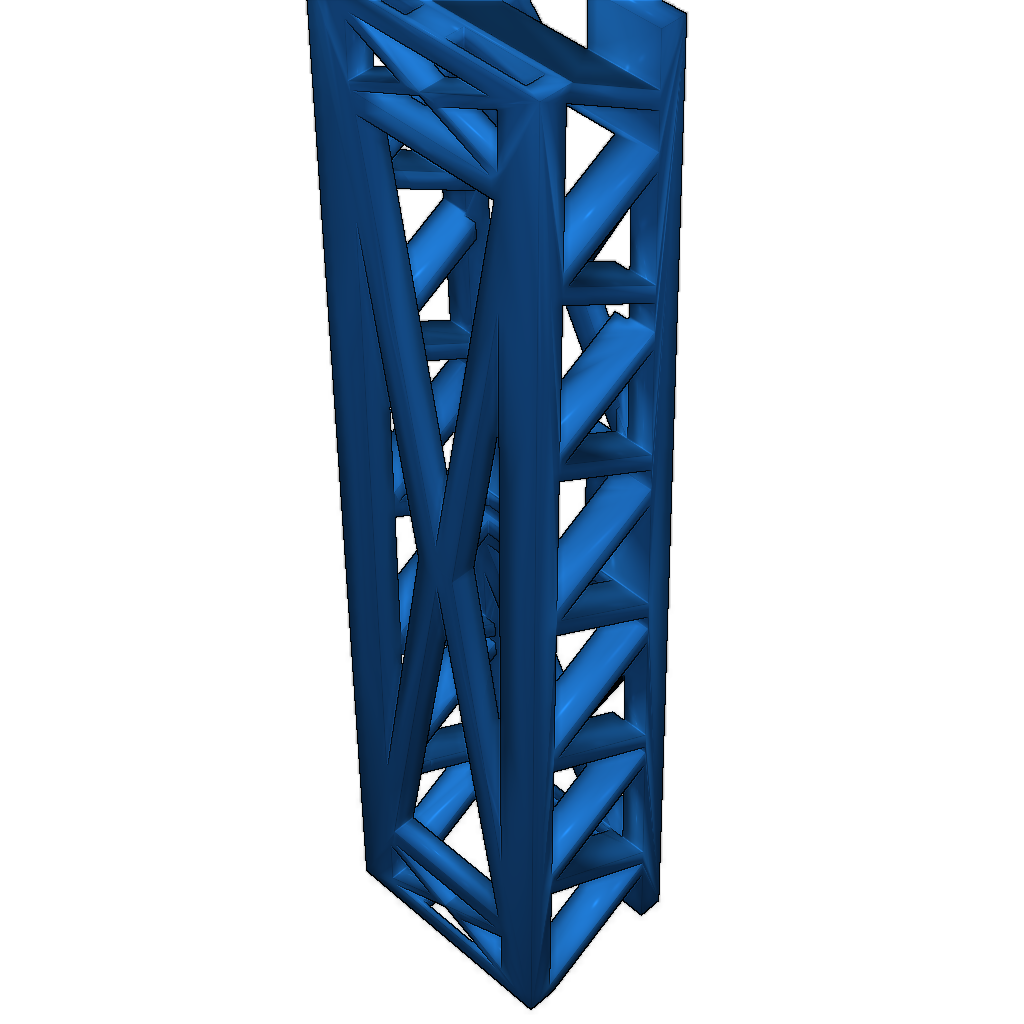 Falcon 9 Strongback с открытыми балками