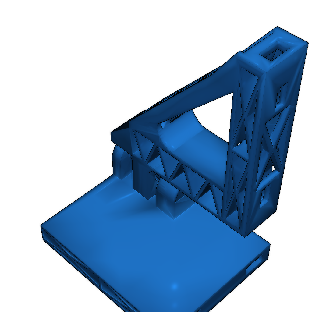 Falcon 9 Strongback с открытыми балками