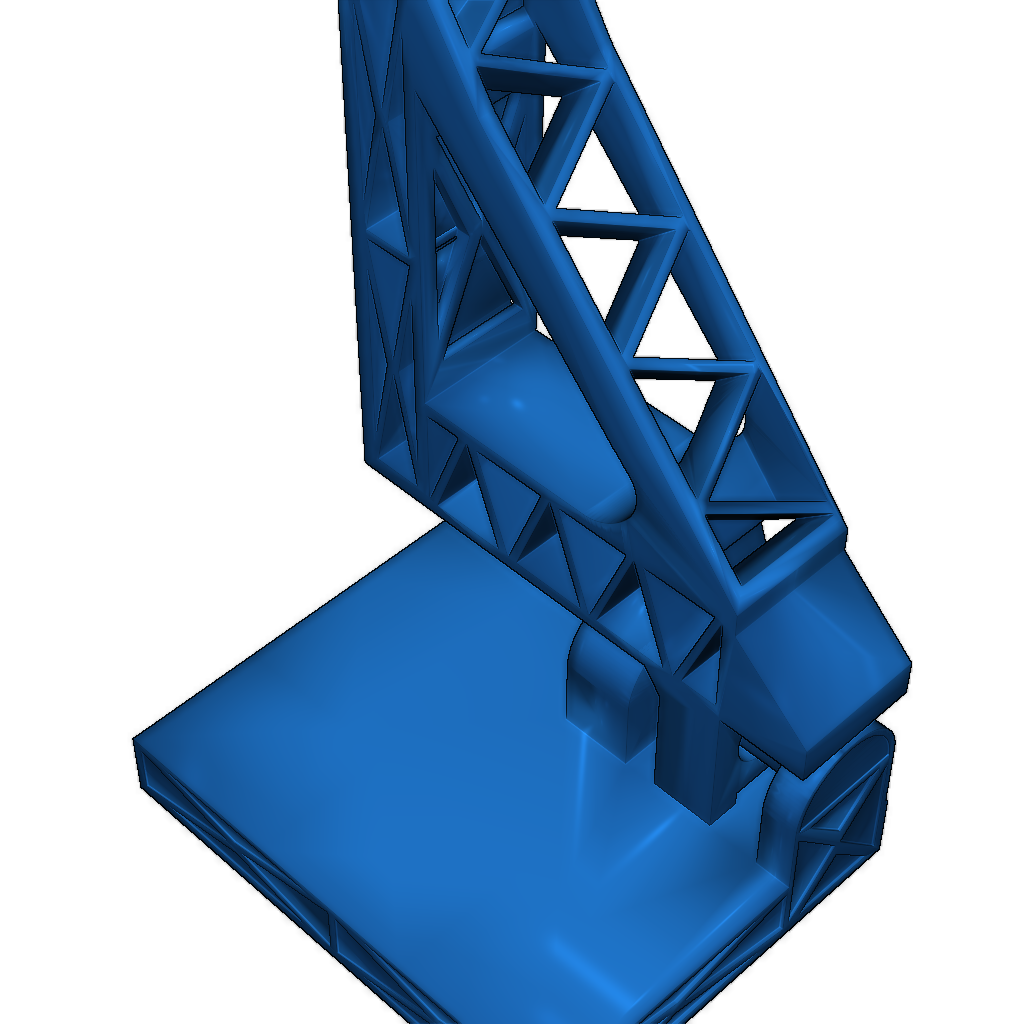 Falcon 9 Strongback с открытыми балками