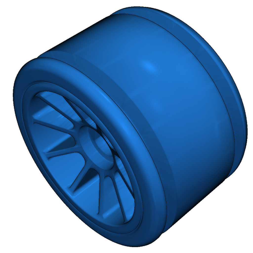 Колеса F1 для резинок и прокладок