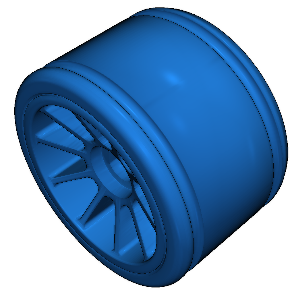 Колеса F1 для резинок и прокладок