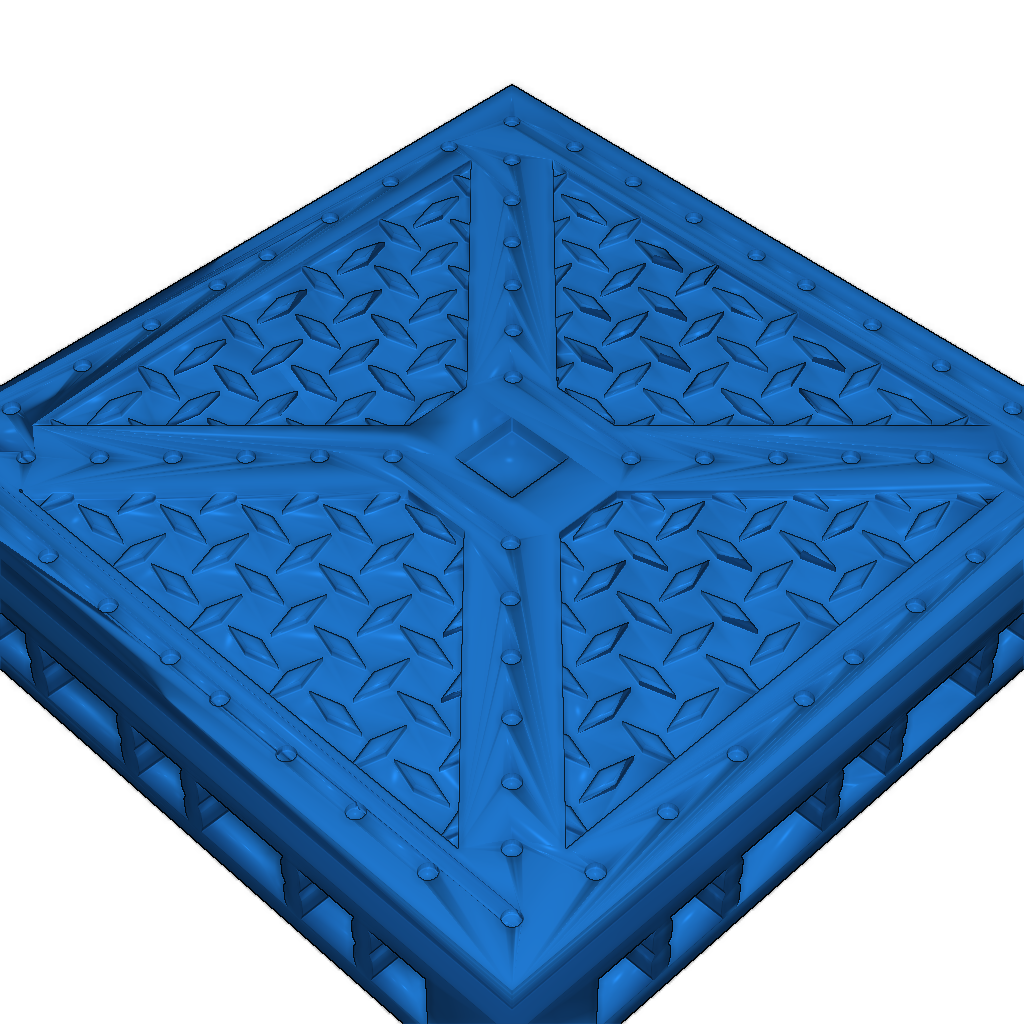 Плитка решетки Open Lock