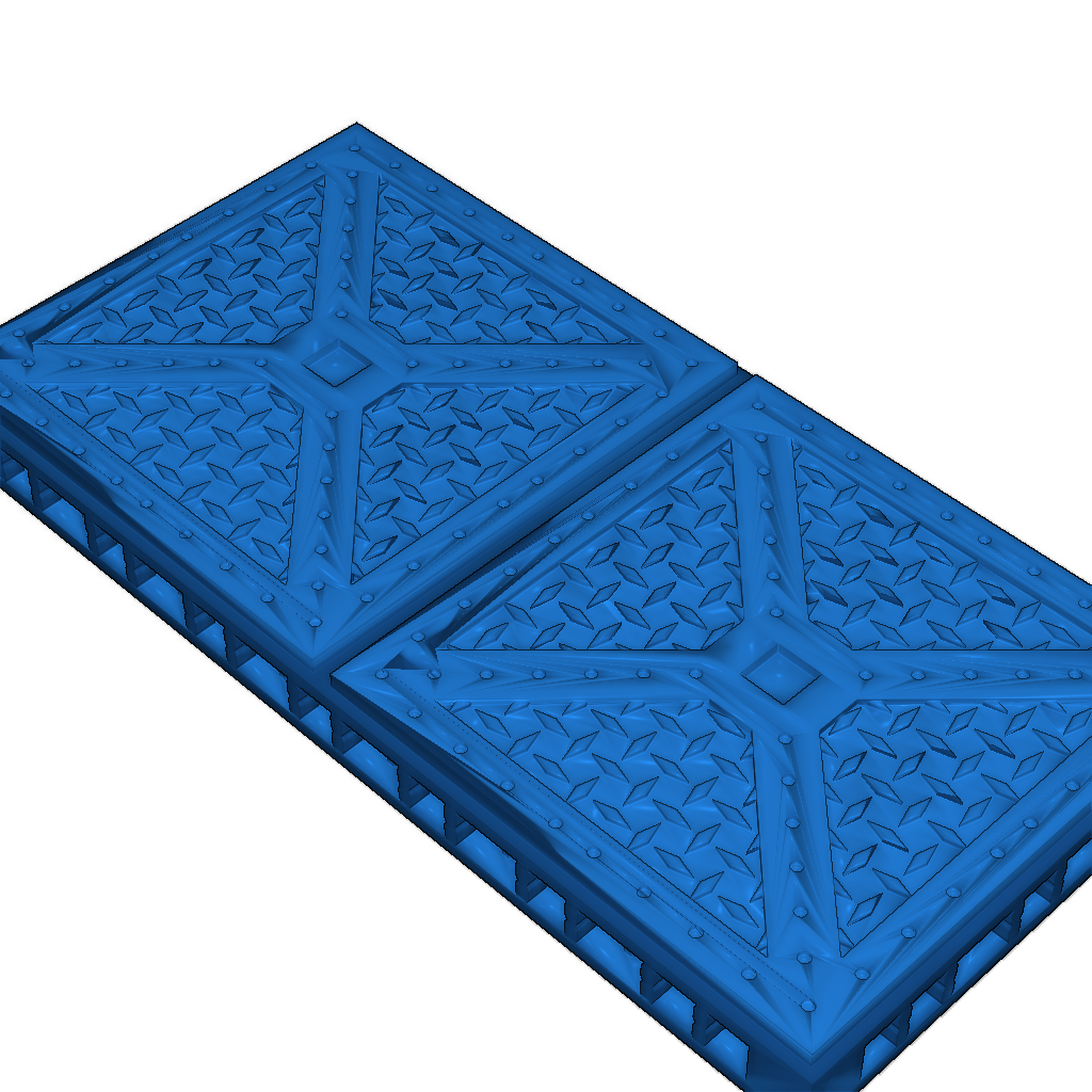 Плитка решетки Open Lock