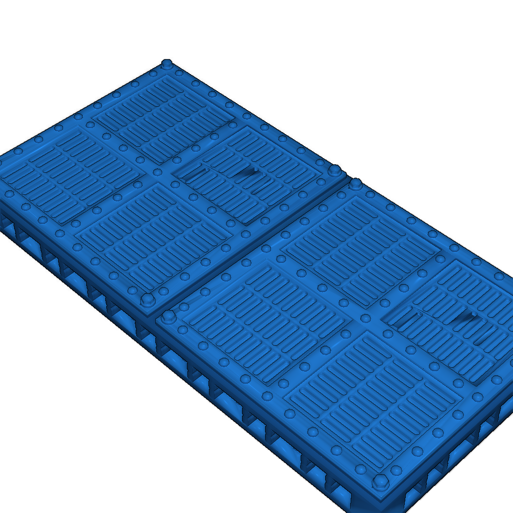 Плитка решетки Open Lock
