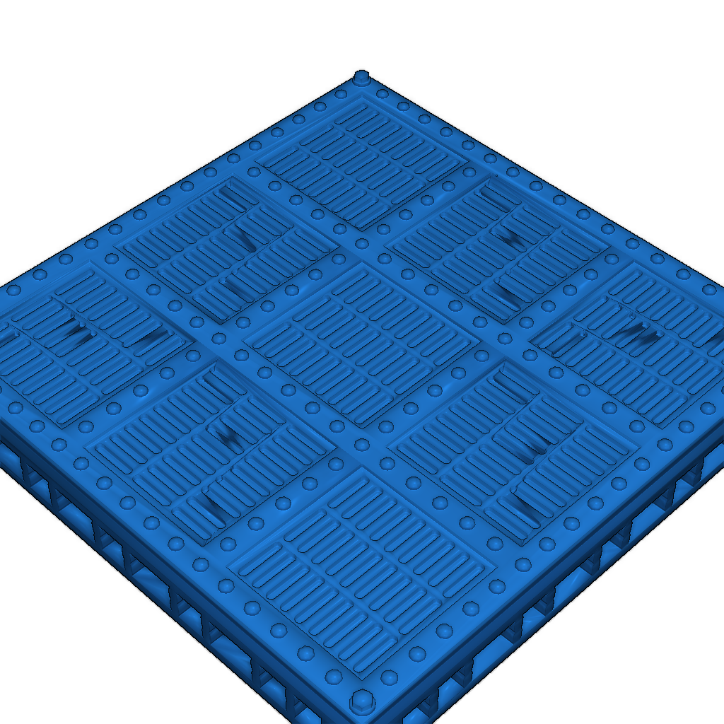 Плитка решетки Open Lock