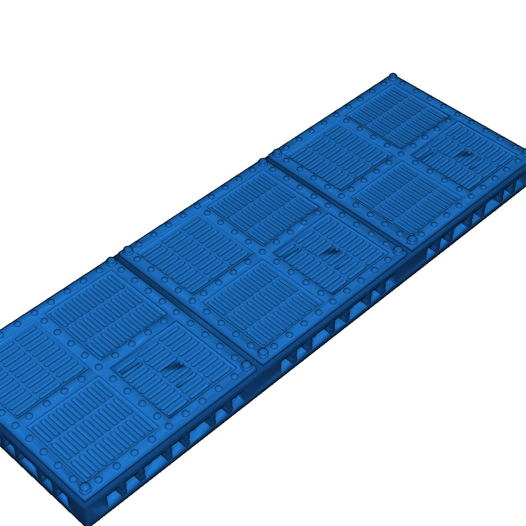 Плитка решетки Open Lock