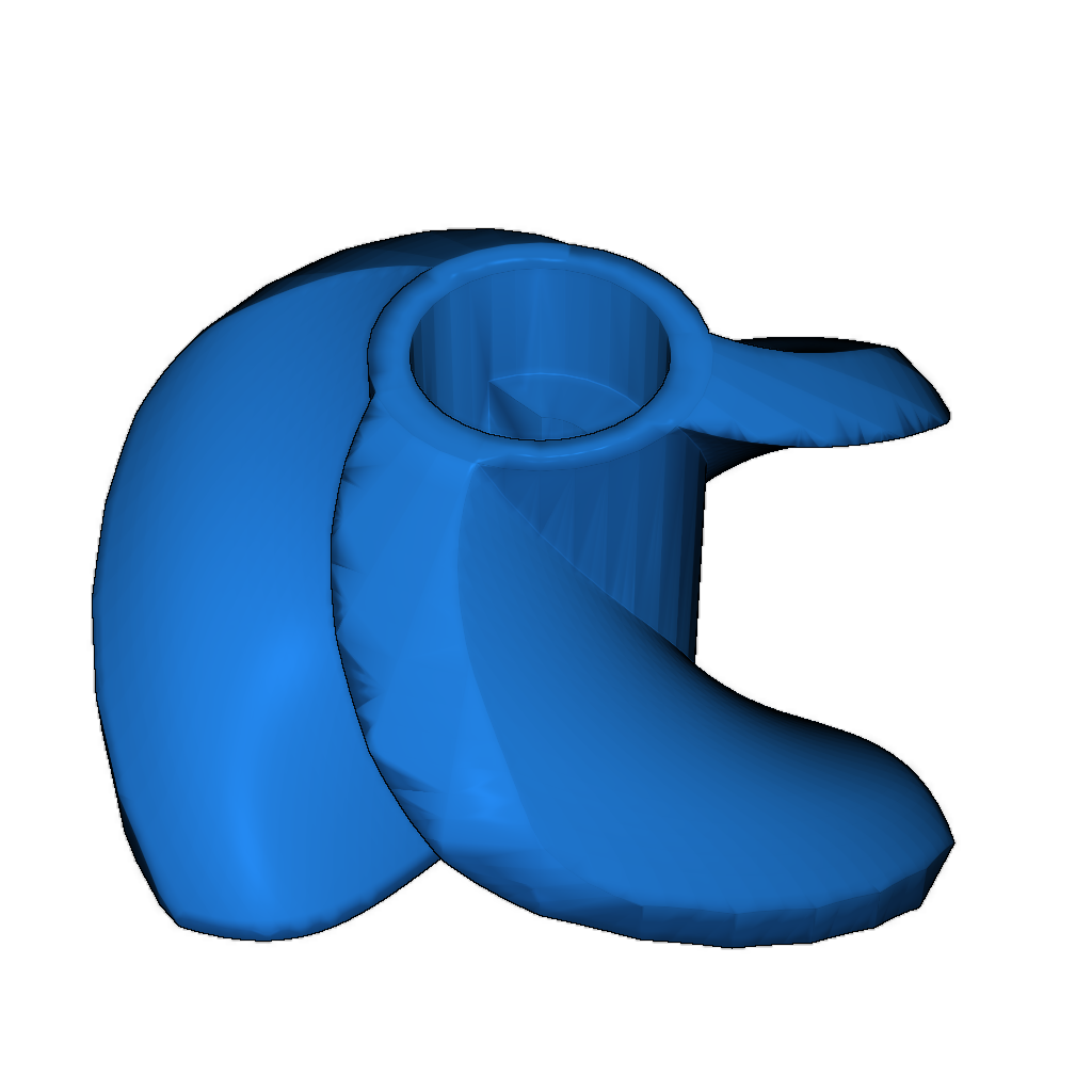 Модель РС лодки с водометным движителем