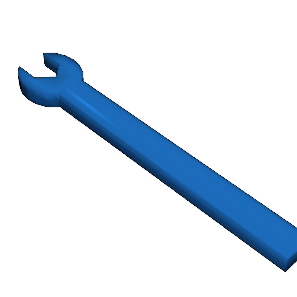 Ключ гаечный 3mm (открытый)