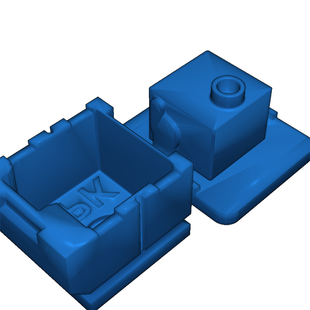 Форма для силиконового носка E3D V5