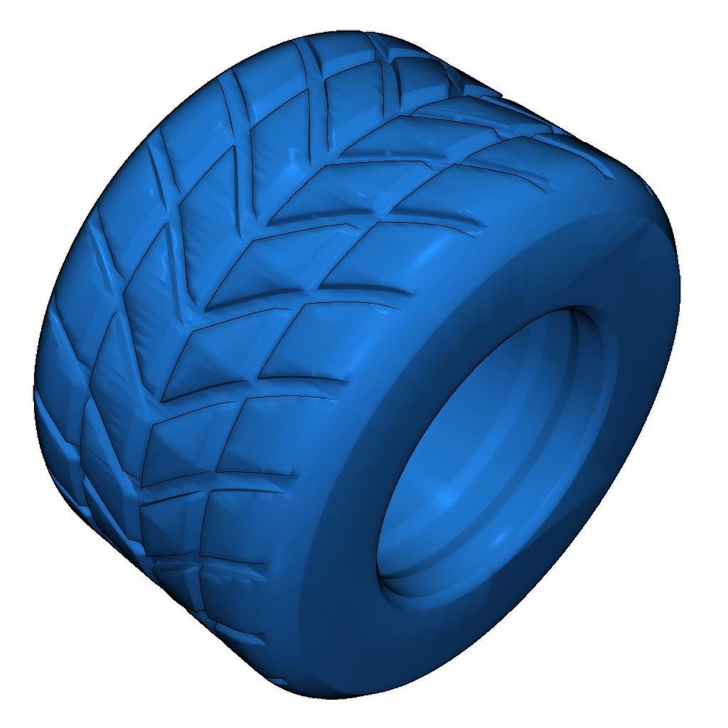 Open RC F1 2017 дождевые шины с исправленной ротацией