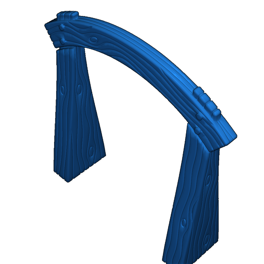 Деревянная дверь для подземелья с петлями и сдвижная версия