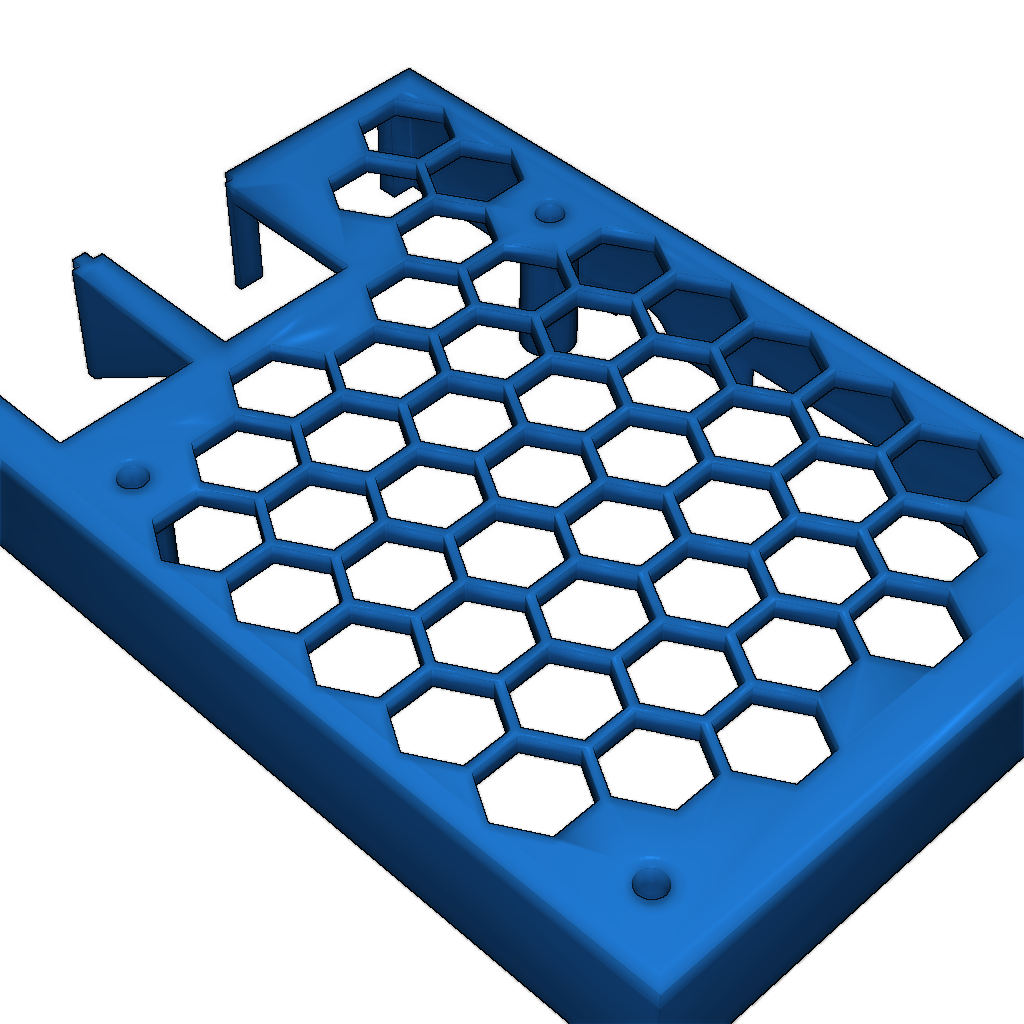 Корпус для Raspberry Pi с открытой верхней и нижней частью