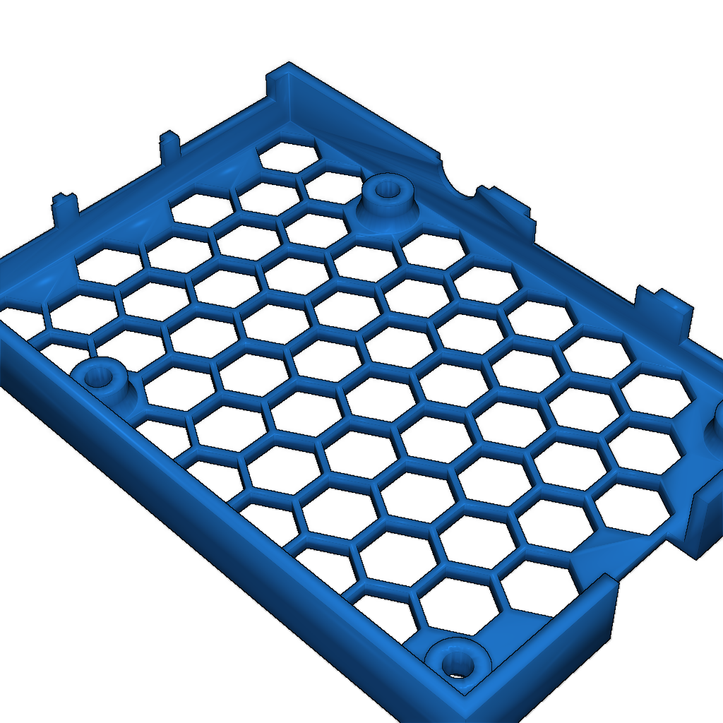 Корпус для Raspberry Pi с открытой верхней и нижней частью