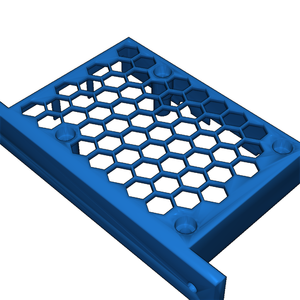 Корпус для Raspberry Pi с открытой верхней и нижней частью
