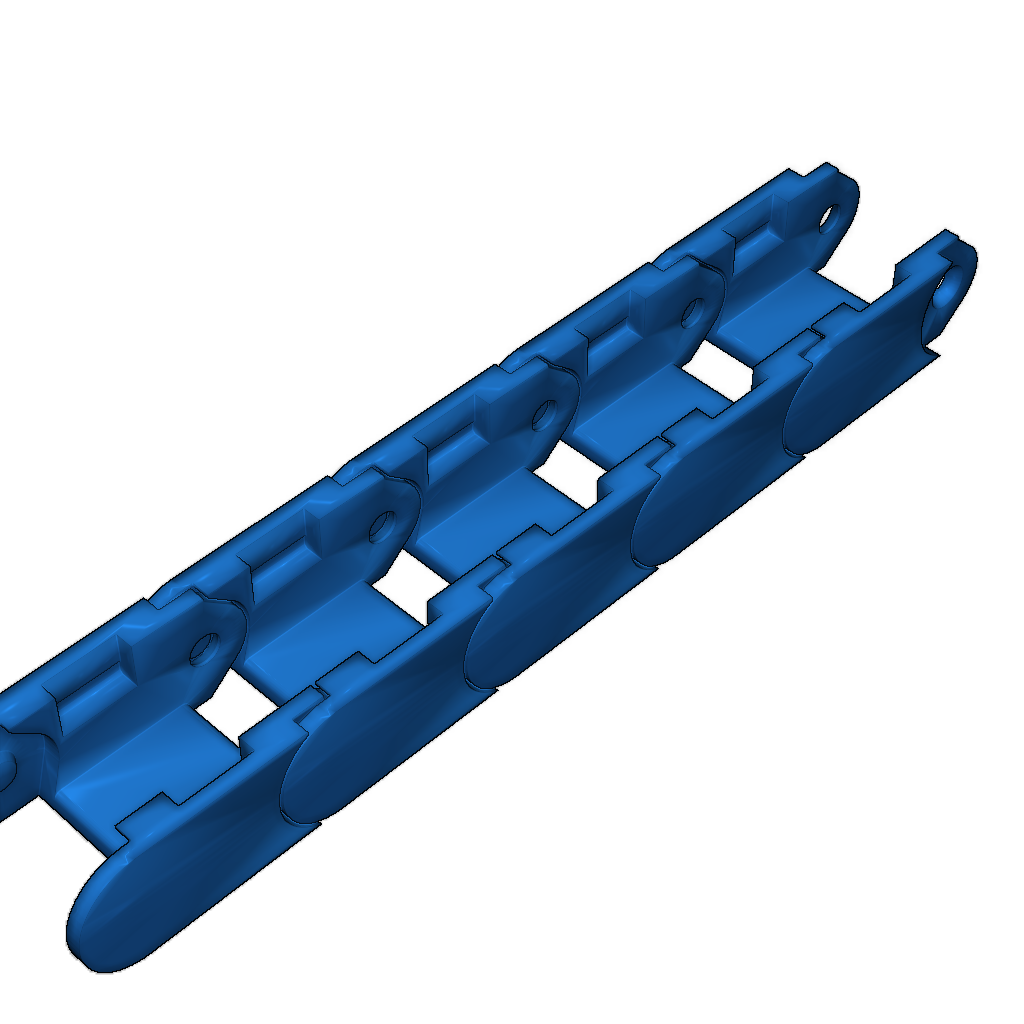 Полуоткрытая универсальная цепь для кабелей
