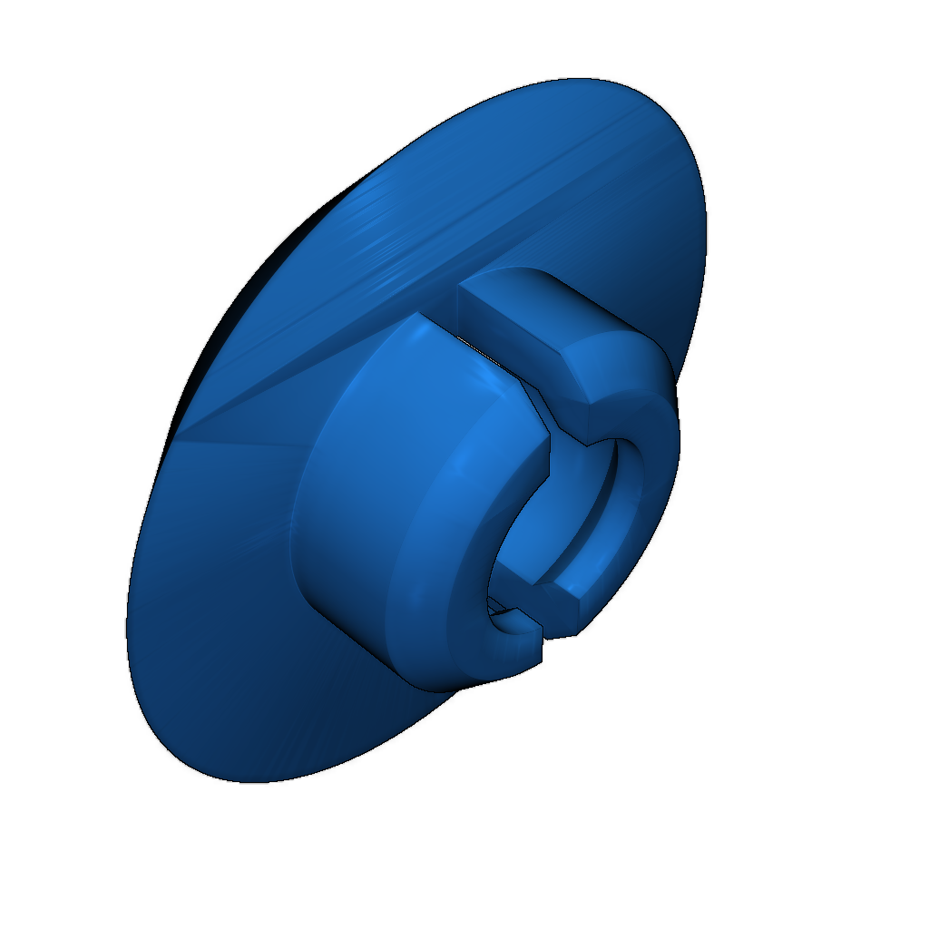 Клипса для бокового обвеса Opel Omega B