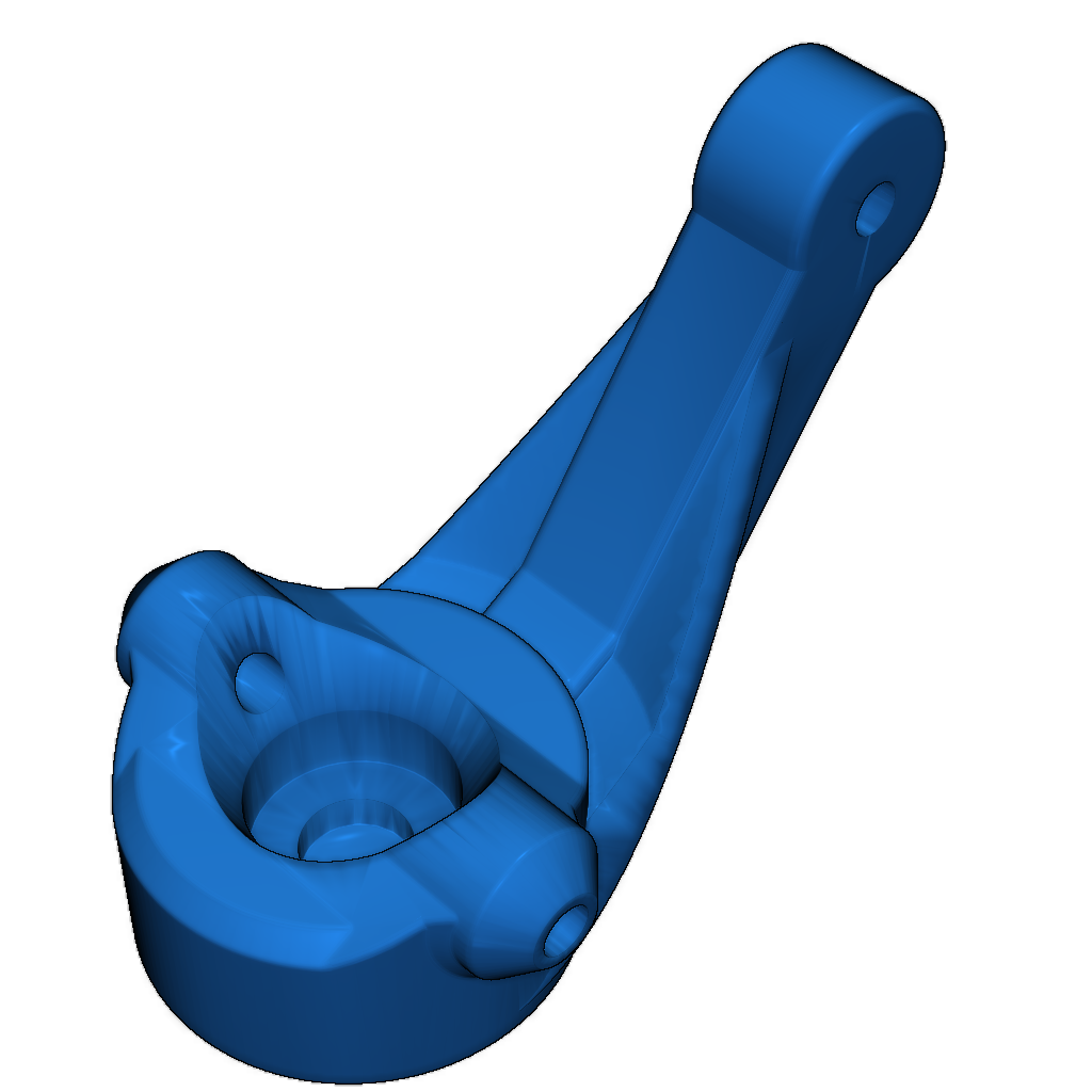 Укрепленные C-Hub и рулевой блок для Open RC Truggy