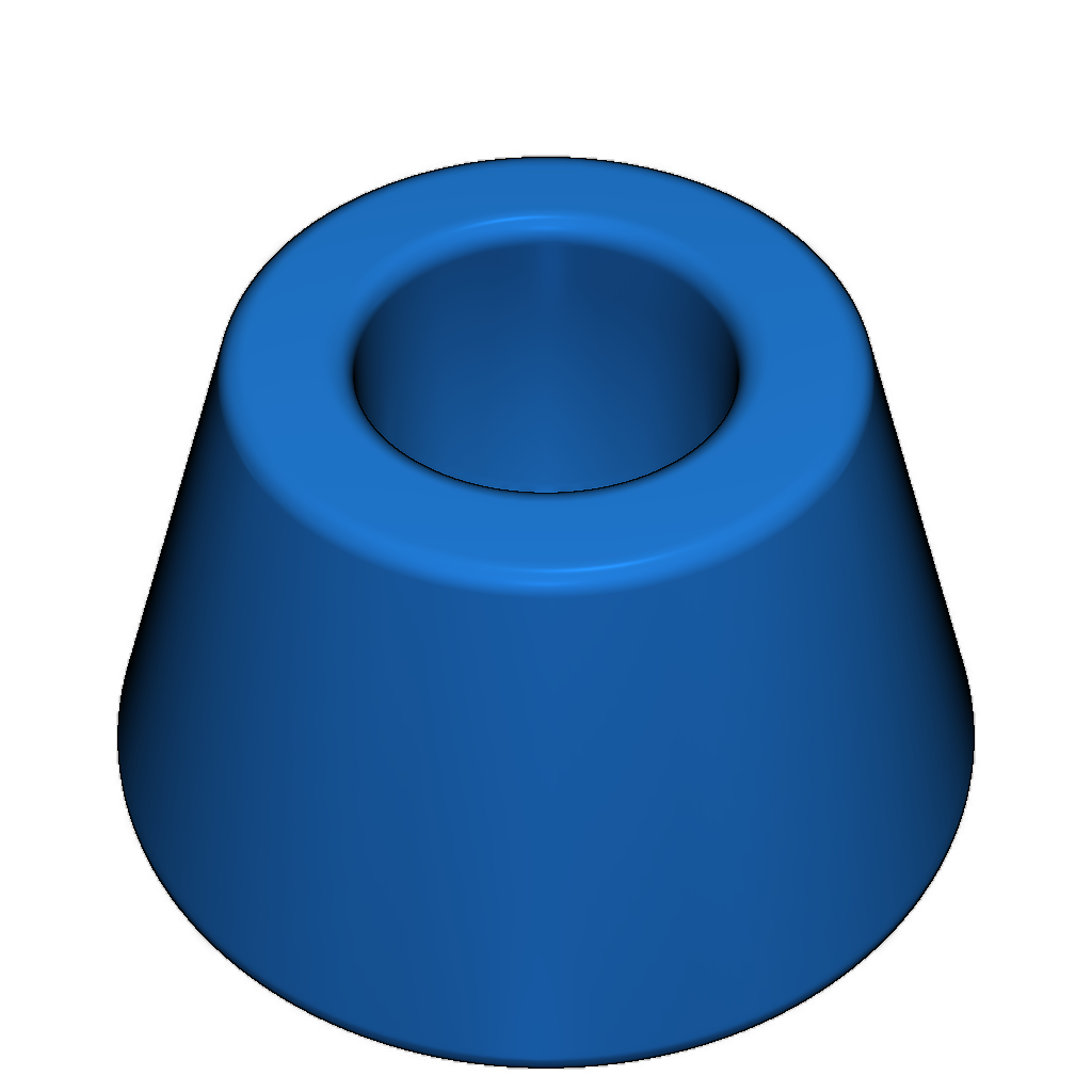 Параметрическая опора для машин