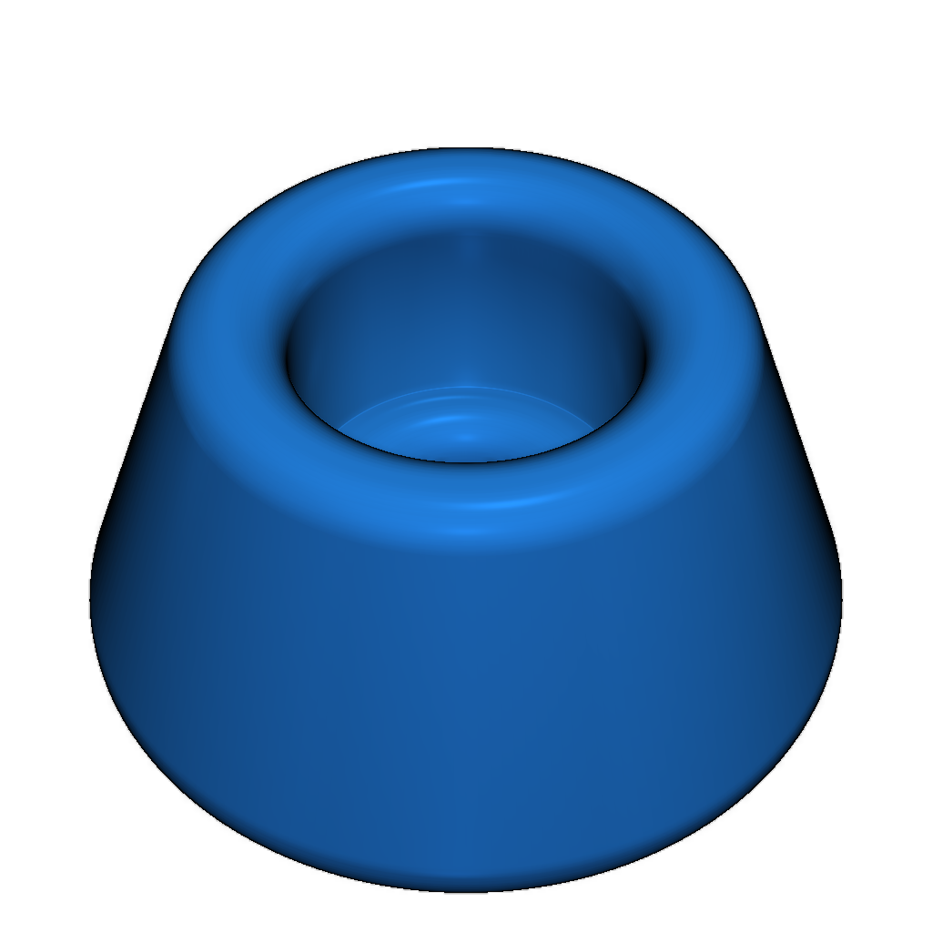 Параметрическая опора для машин