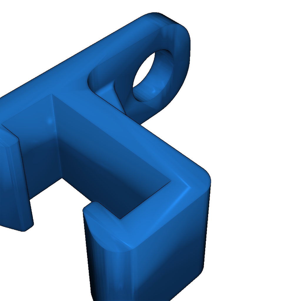 Клипса для настенного крепления Philips Hue Light Strip