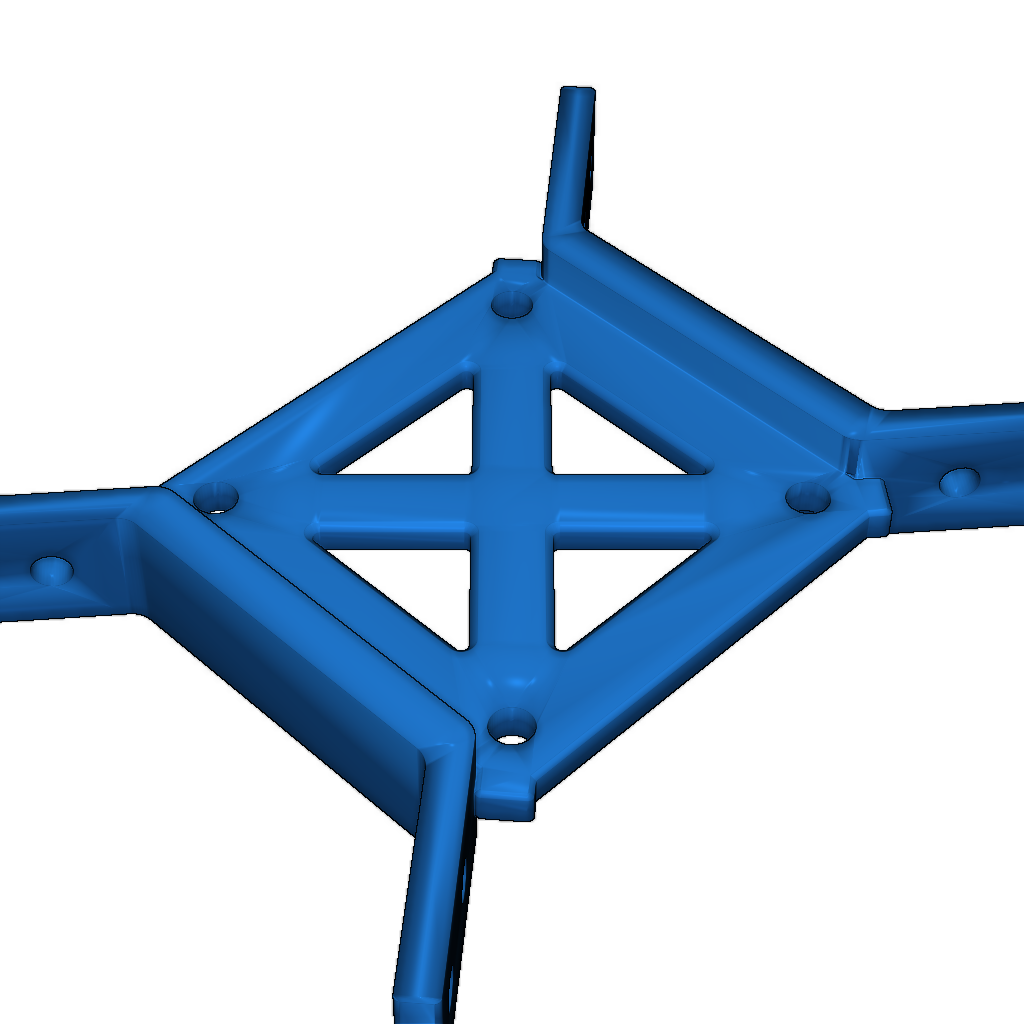 3D-модель гоночного дрона Open RC