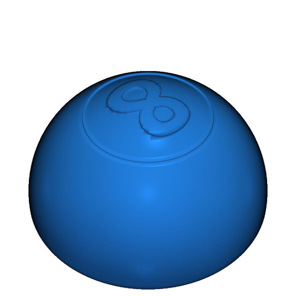 Открытый 8-балльный шар