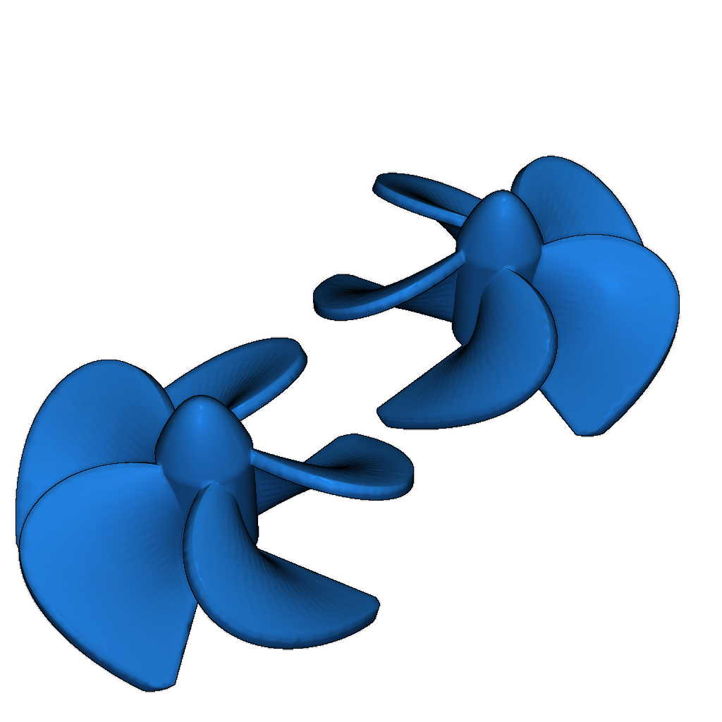 Пропеллер для малой лодки