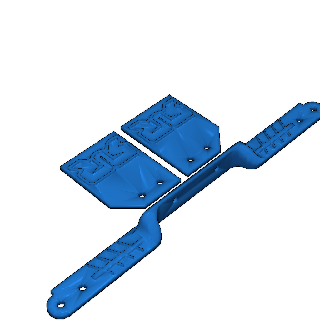 Крепление задней шины Arrma Mojave Grom