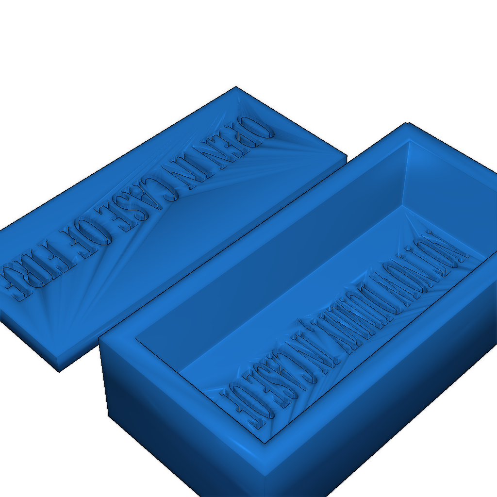 Игровая модель: коробка для огня