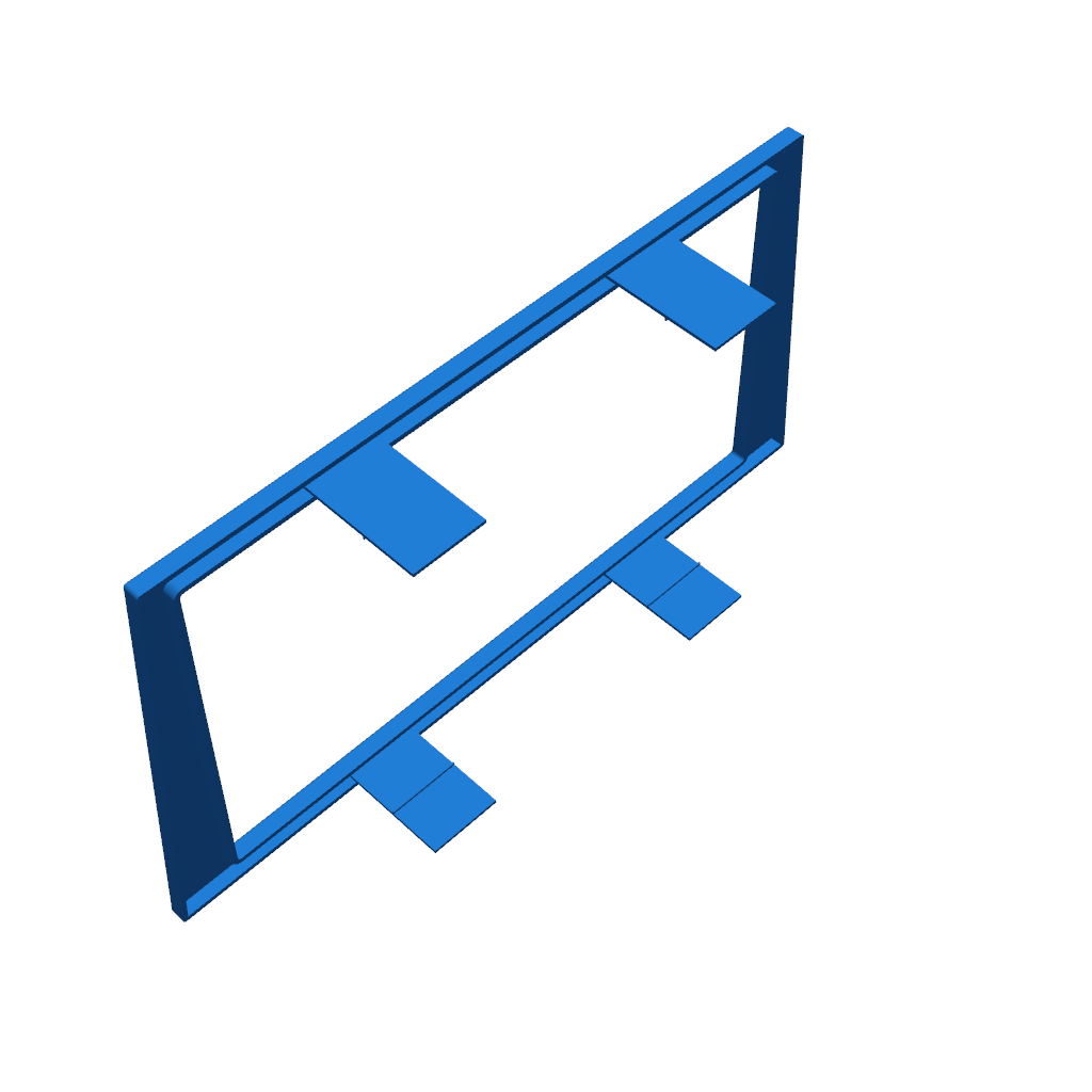 Накладка для автомагнитолы Opel Meriva Double din