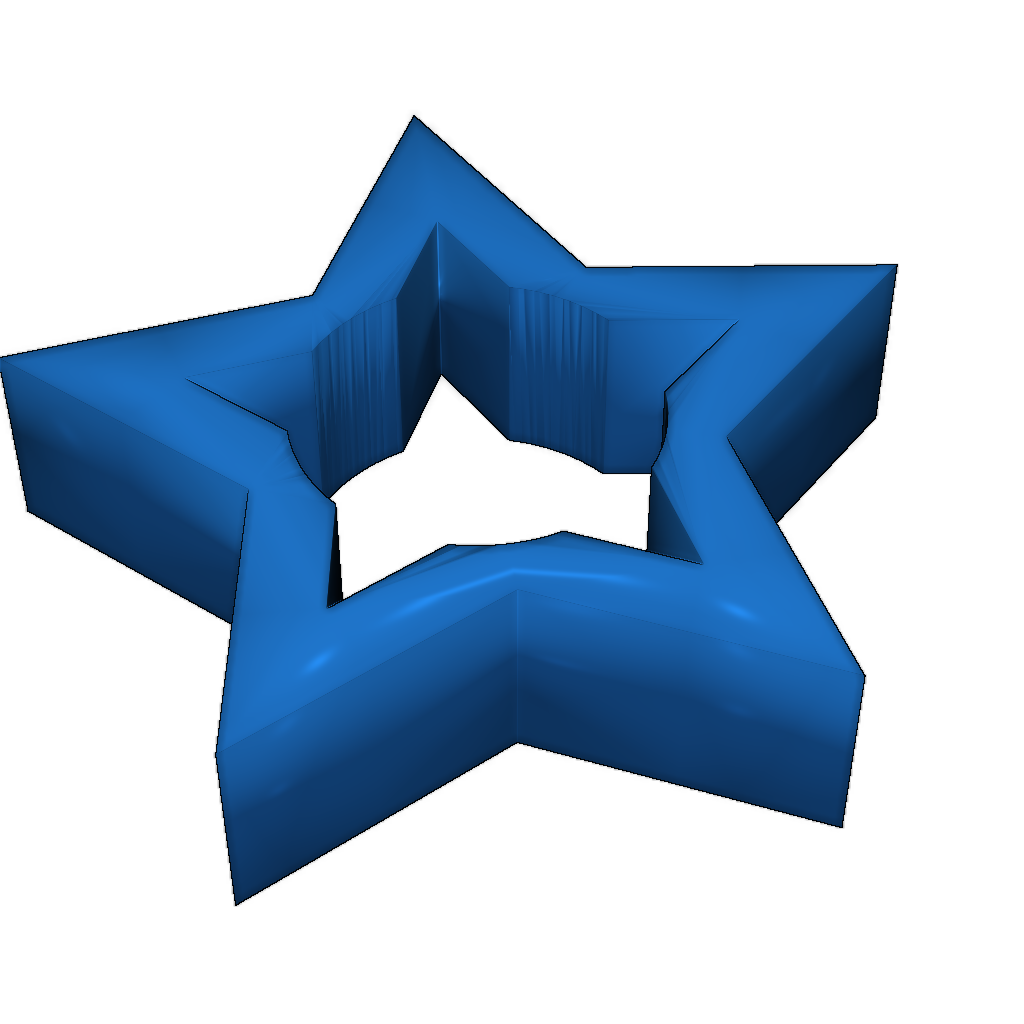 Подставка для Ferrero Rocher в форме звезды