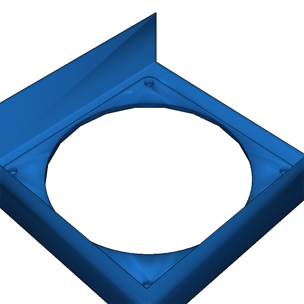 Вентиляционный туннель для корпуса Audheid K7 NAS