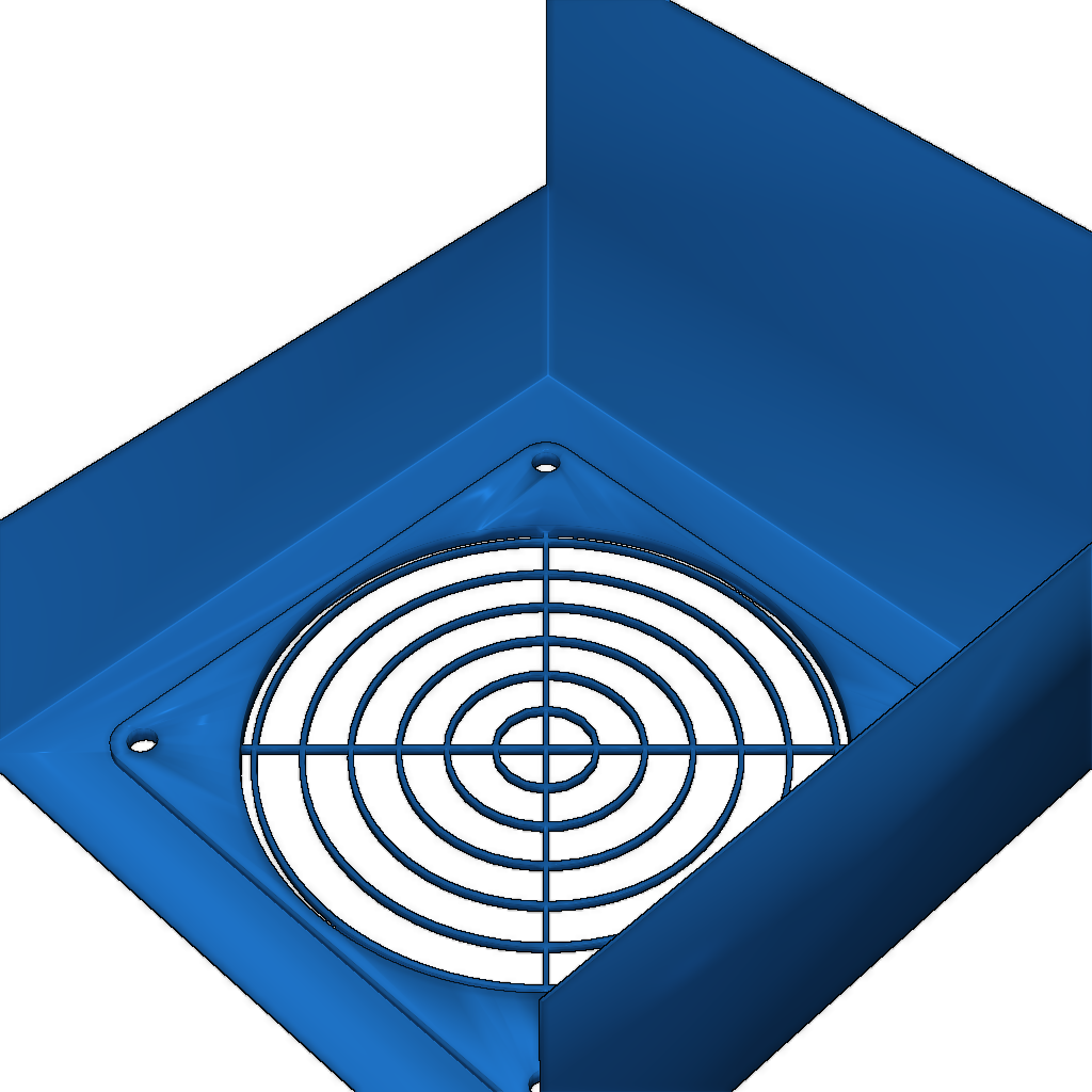 Вентиляционный туннель для корпуса Audheid K7 NAS