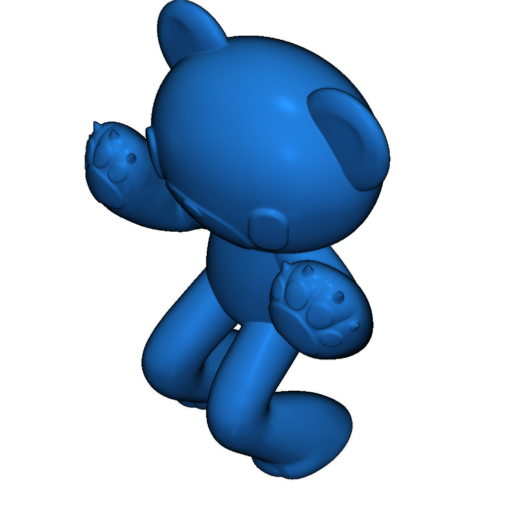 Фигурка мрачного медведя