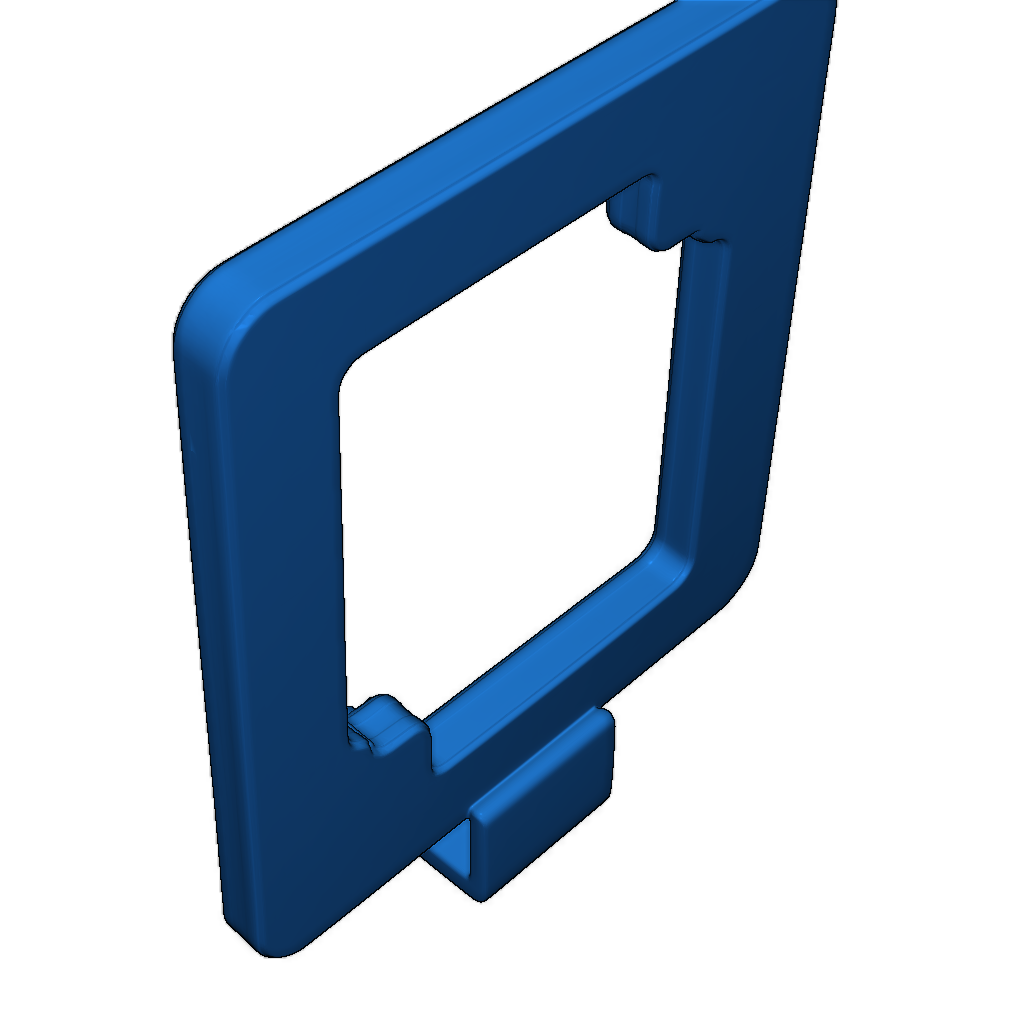 Зимняя рамка для фотографий в виде снежинки