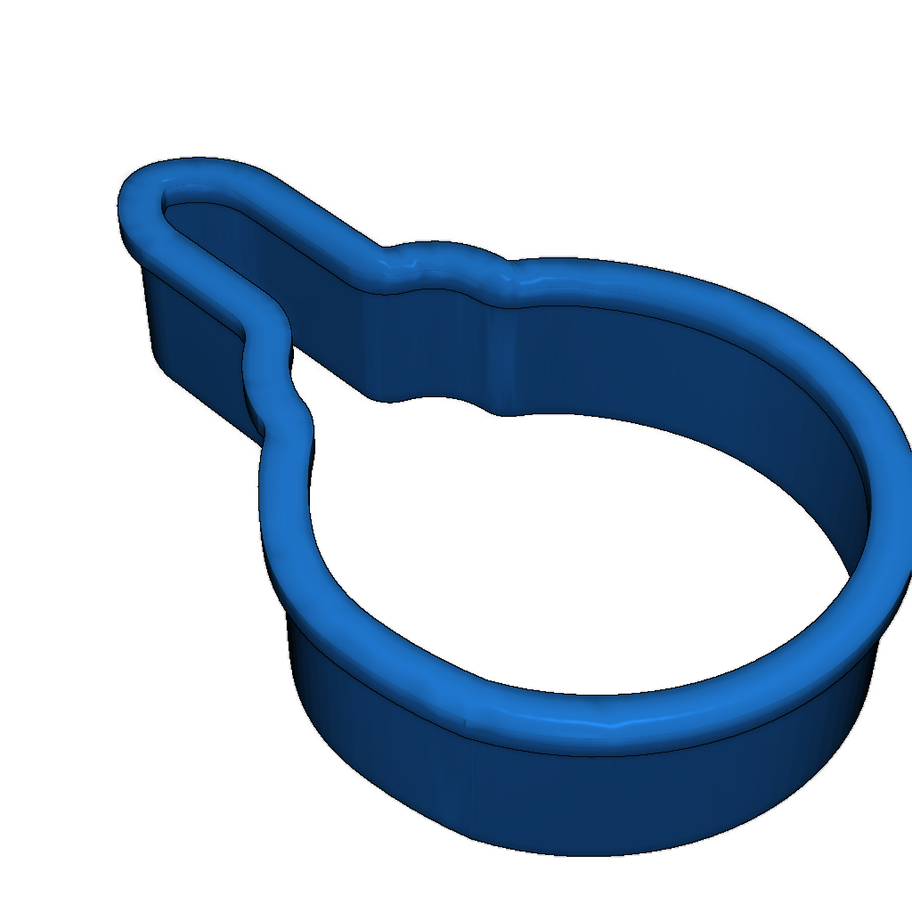 Формочка для печенья в виде мяча для гольфа на тее