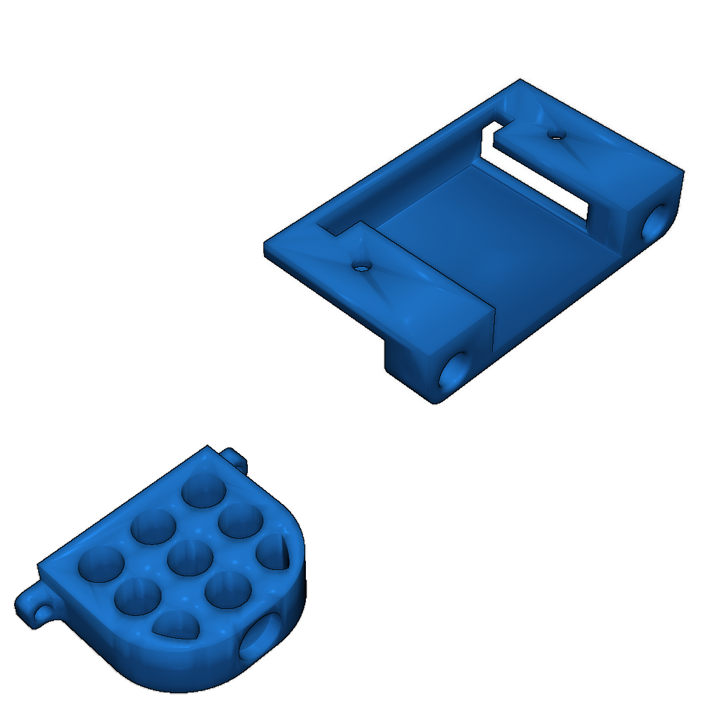 Магнитный дверной засов v1
