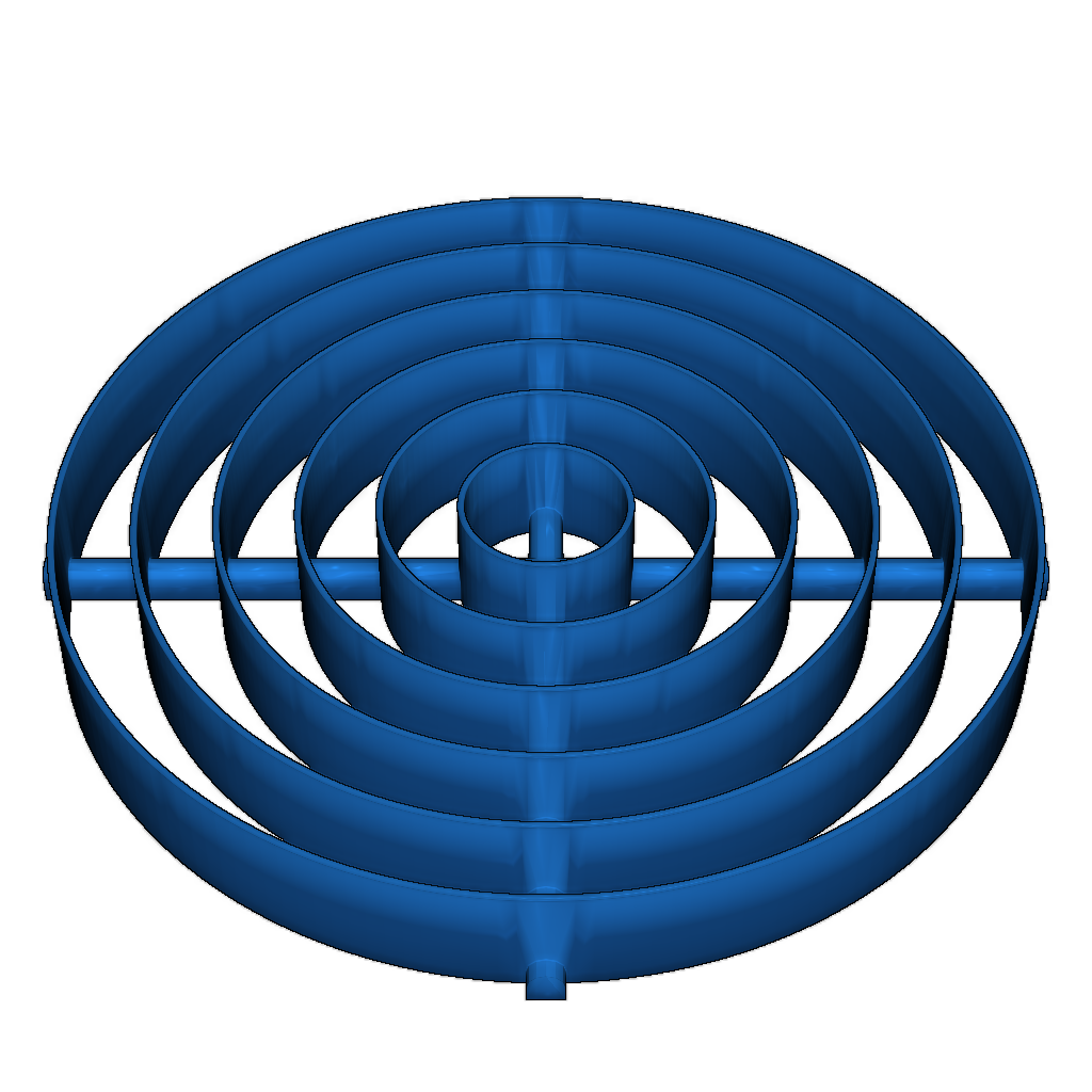 Вставка рассеивателя для круглого абажура