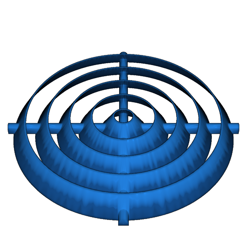 Вставка рассеивателя для круглого абажура