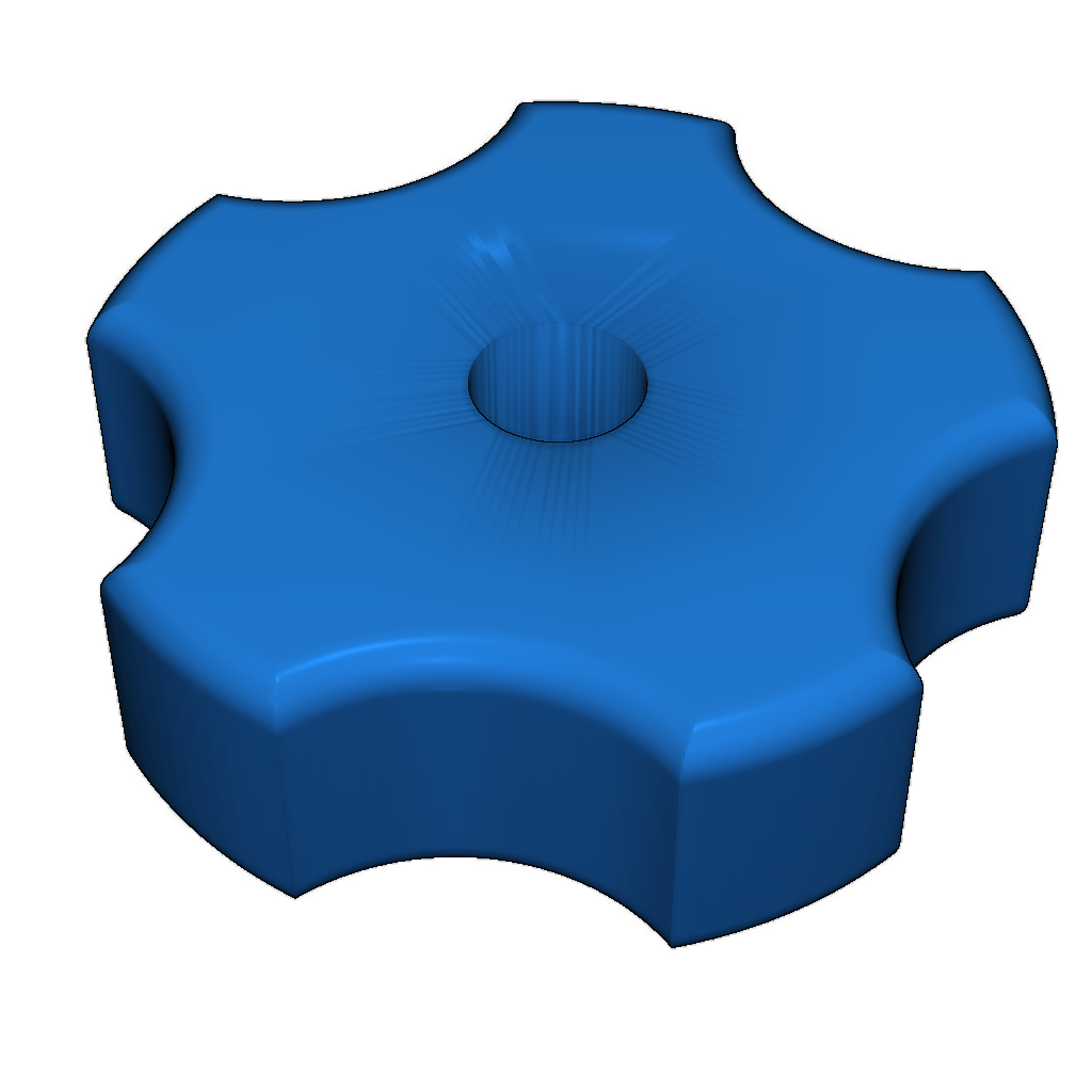 Ручка для T-образного крепежа 1/4-20