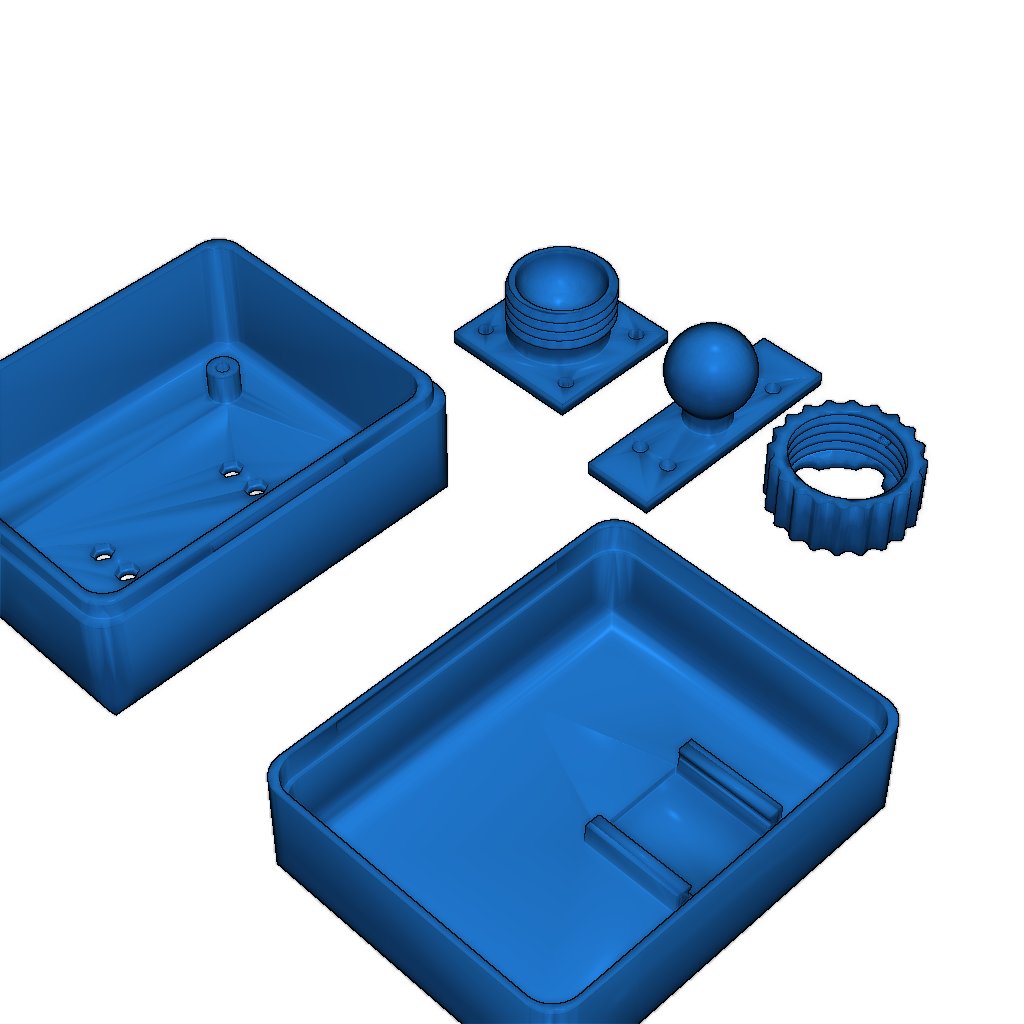 Корпус и крепление для датчика присутствия