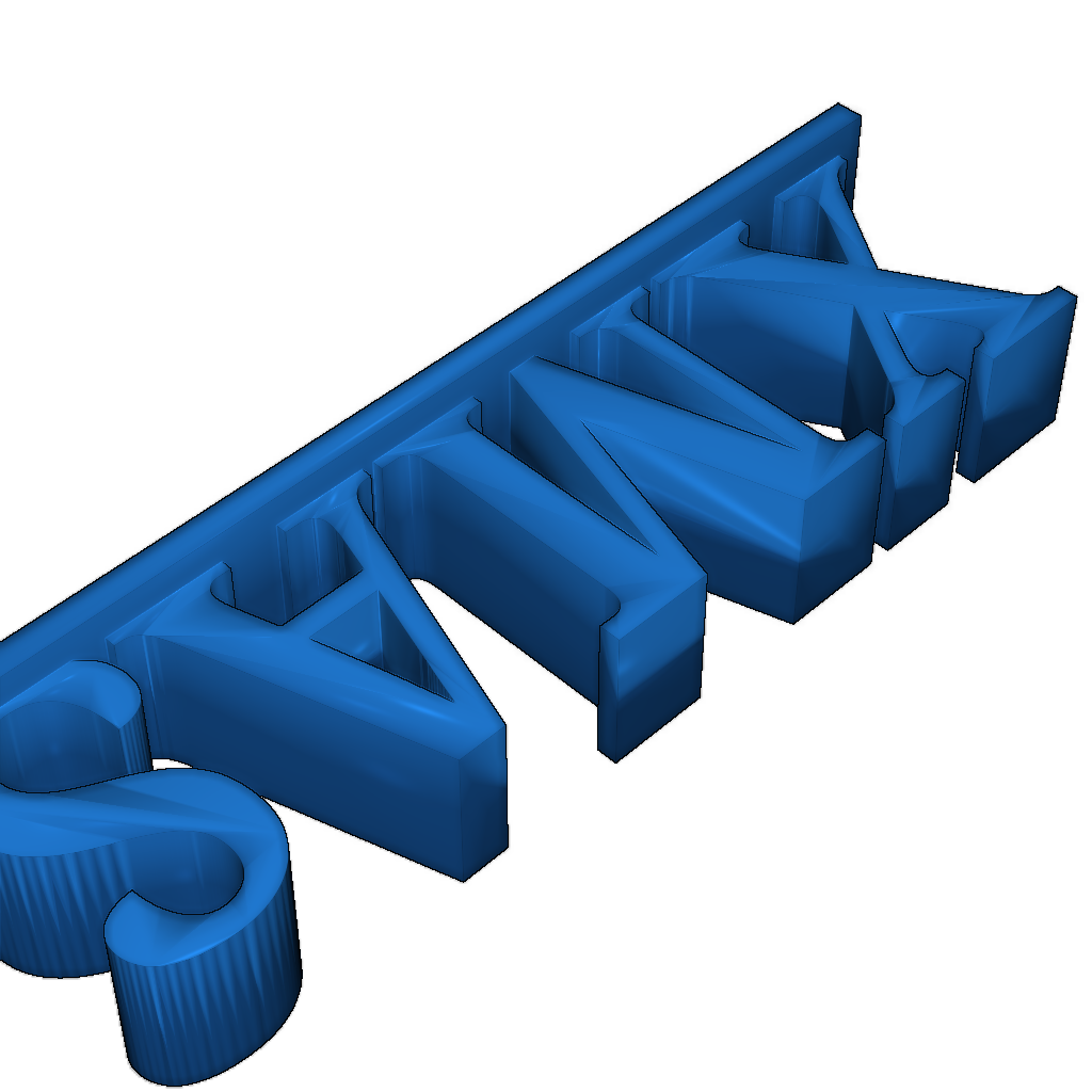 Новогодняя табличка XMAS