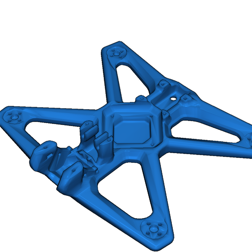 FPV Квадрокоптер 3.5" каркас для Vista