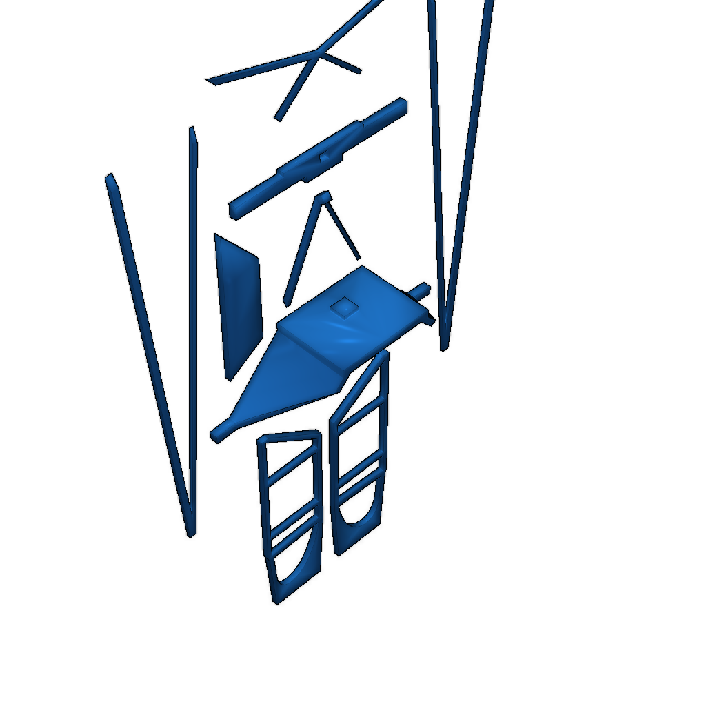 Модель самолета Piper Cub