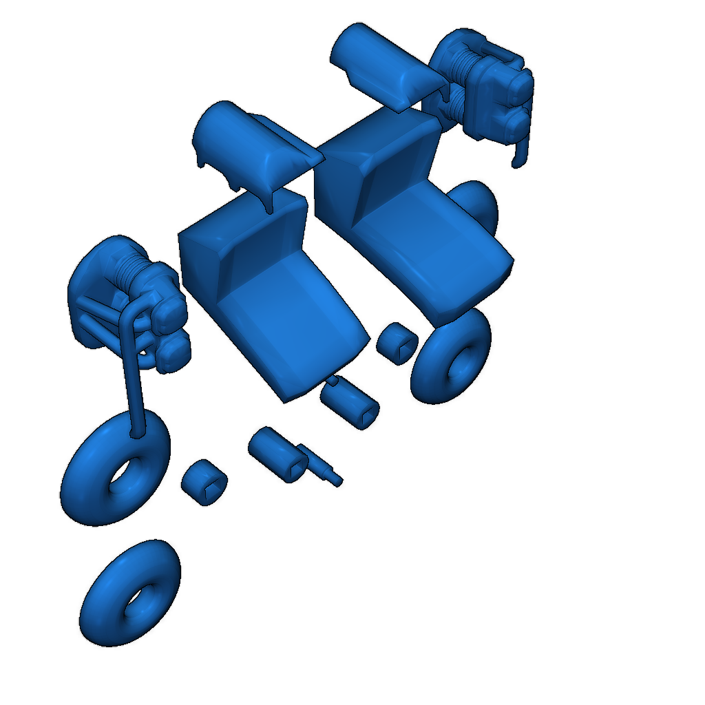 Модель самолета Piper Cub