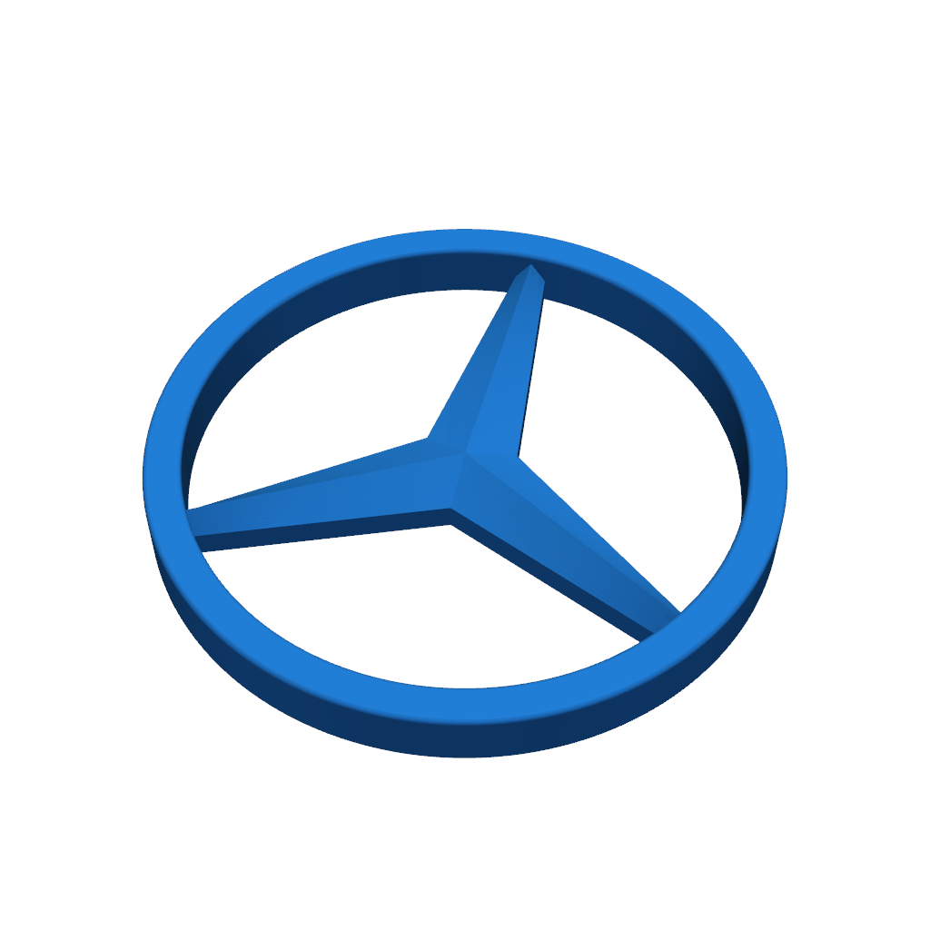 Значок в стиле Mercedes для европейских тележек