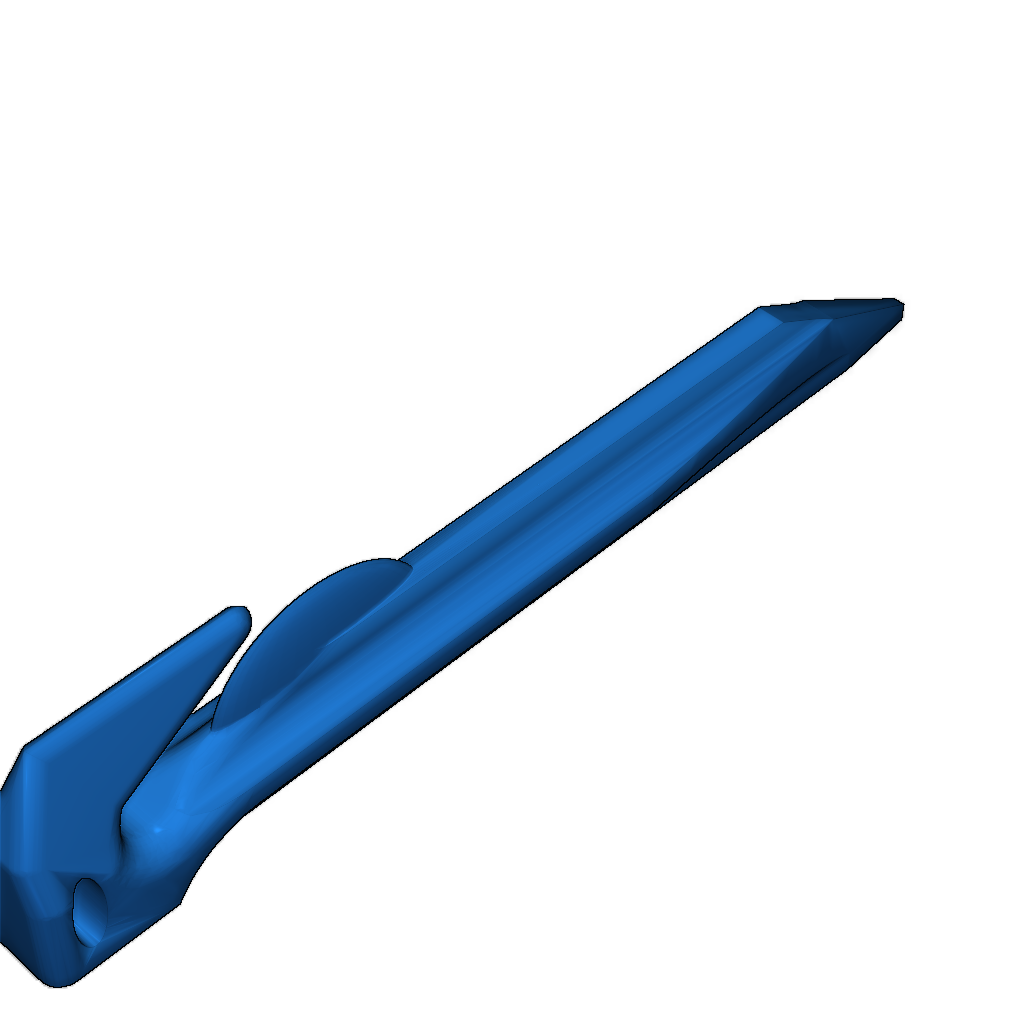 Шип с отверстием